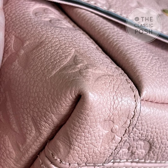 LOUIS VUITTON Blanche BB Rose Poudre Empreinte Crossbody BAG SP1178 - Picture 10 of 15